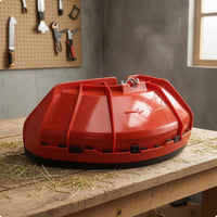 Thick Plastic Grass Guard Reinforced Curved Mower Guard Mounting Clamp Universal-Fit Guard Installation Hardware
