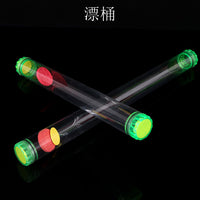 Fishing Float Storage Tube with Sealed Cap, Transparent Fishing Bobber Container for Angling Accessories