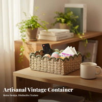 Clear storage container with Handles Easy to Clean Organizer container Space-Saving for homeowners