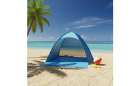 Ventilated Design Self-Deploying Beach Tent Waterproof Automatic Beach Shelter Outdoor Gear for Families, Picnic, Hiking