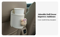 Back Organizer Easy Installation Hanging Car Cup Holder Universal Fit Headrest Cup Holder for Kids