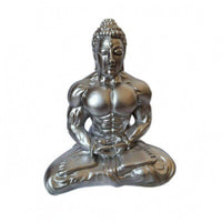 Muscular Buddha Statue Resin Seated Buddha Statue Desktop Ornament
