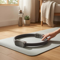 Ribbed Detachable Pilates Circle Hand-Held Pilates Resistance Circle Exercise Resistance Circle Lightweight