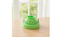 Tiered Cylindrical Organizer with Holes Portable Perforated Storage Container Lightweight Stepped Drill Bit Stand Professional for Workbench