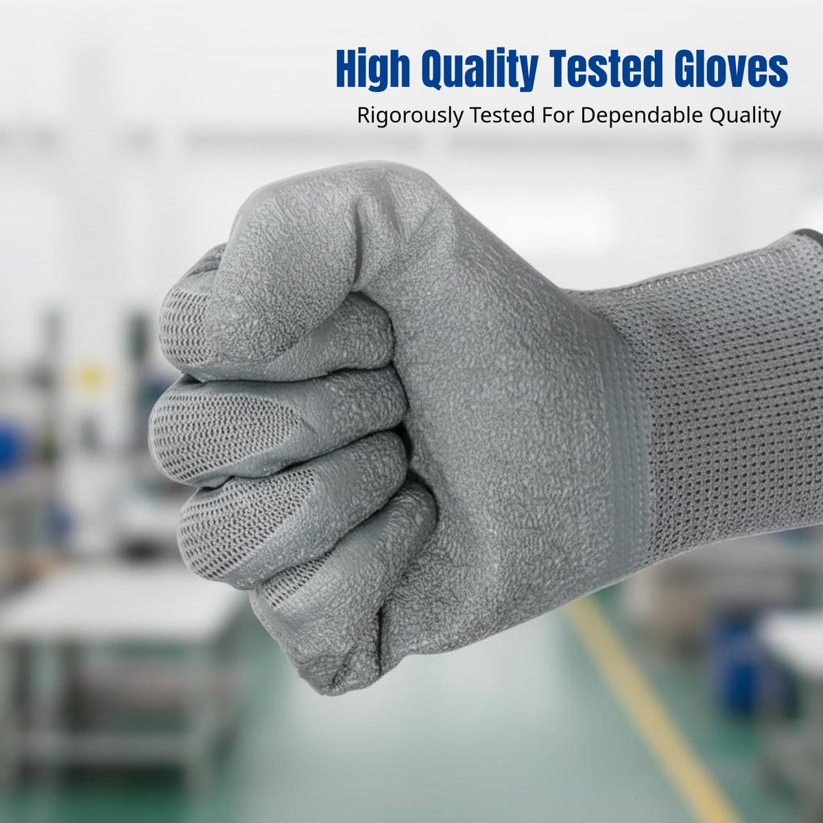 Labor Gloves, Latex Wrinkle Coating, Anti-Slip, Thickened, Durable, Garden, Custom Label, Fast Delivery