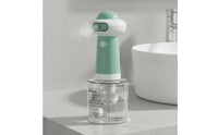 Dog Shampoo Foaming Device with Button Electric Pet Shampoo Dispenser Cat Bath Bubble Maker for Groomers