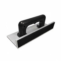 Aluminum Alloy Body 90 Degree Corner Sanding Tool Hook and Loop Base Right Angle Sanding Holder Multi-Surface Inside Corner Hand Sander Quick Change Sandpaper for Woodworkers, Craftsmen, Drywall Finishing, Furniture Refinishing, Home Improvement, Workshop