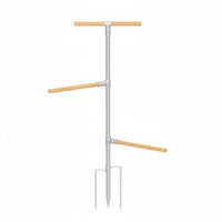 Ground Stake Chicken Perch Detachable Metal Chicken Climbing for Farm