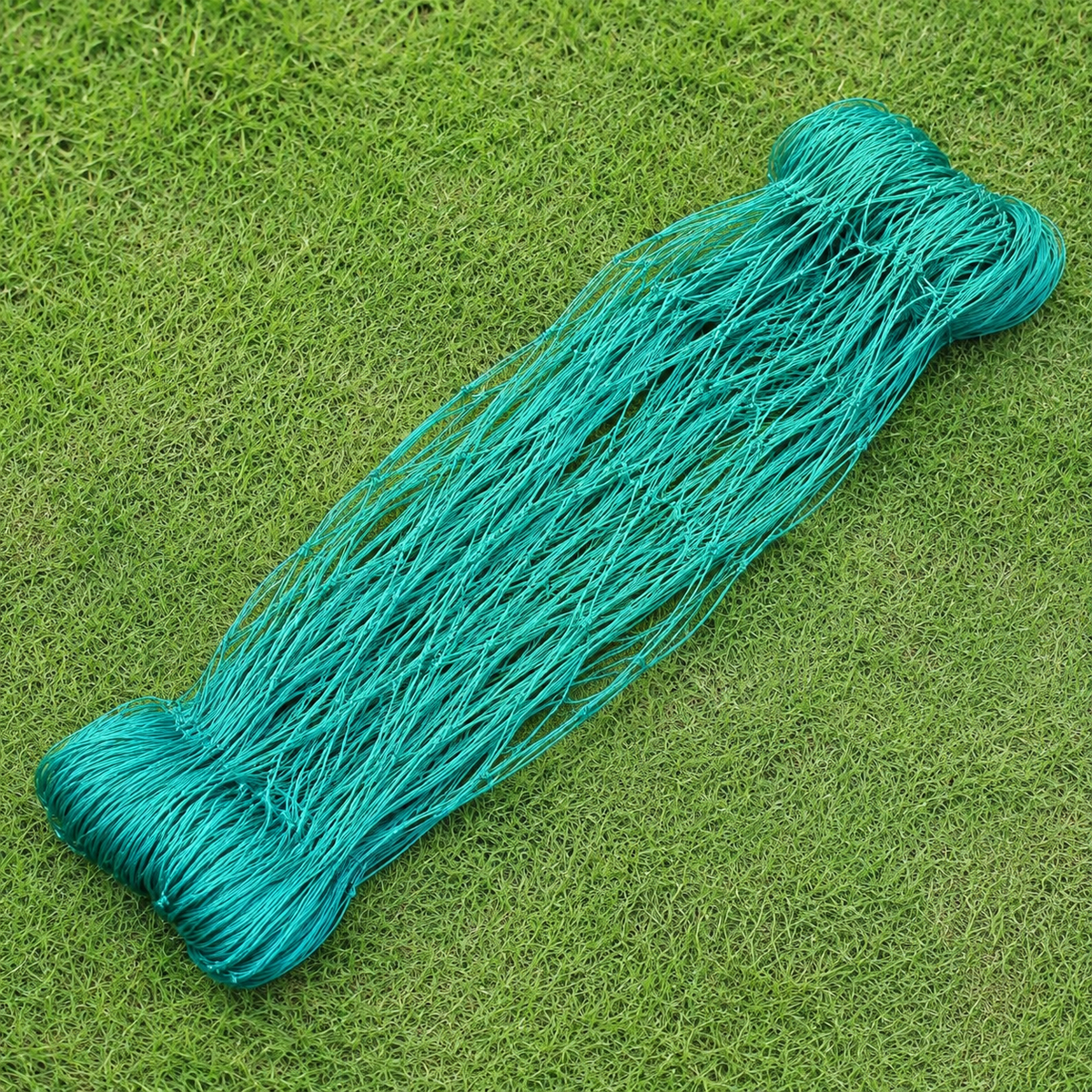 Synthetic Chicken Coop Netting, Dark Green Net, 3 cm, Support Rope Included, Weather-Resistant