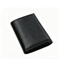 Cross-Grain Texture Trifold Coin Wallet Long-Lasting Coin Sorter Wallet Labeled Denominations Cash Organizer Lightweight for Travel