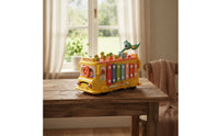 Shape Sorter Bus Developmental Toy Bus with Xylophone Shape Sorter Toy Educational Activity Center Interactive for Toddlers