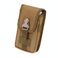 Multi-Purpose Vertical Phone Pouch Compact Double Layer Belt Bag Lightweight for Running