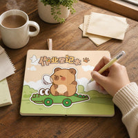 Kabaxiong Pocket Square Notebook Mini Portable Journal Diary