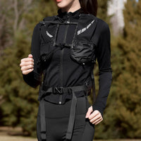Breathable Lightweight Cycling Backpack Adjustable Straps Running Hydration Vest Reflective Details Outdoor Gear for Cyclists, Long-Distance Race