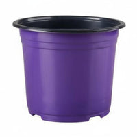 Lightweight Two-Tone Seedling Pot Drainage Holes Soft Plastic Nursery Pot Breathable Gardening Supplies Root Protection for Greenhouse, Balcony, Indoor, Office