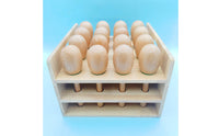 12 Pieces Percussion Shaker with Box Wood Wooden Shaker Hand-Held Instrument for Music Teachers