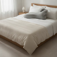 Prone Sleeping Pillow Ergonomic Contoured Prone Pillow Firm for Stomach Sleepers, Bed, Floor