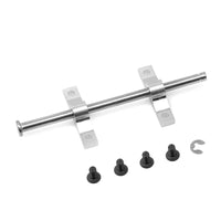 Stainless Steel RC Truck Support Assembly with Screws DIY Model Parts Heavy Duty Hardware Silver-Toned Silver