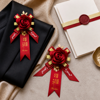Wedding Corsage Set for Groom, Bride, Family, Groomsmen, Bridesmaids, and Guests