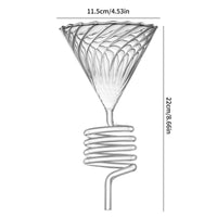 Spiral Coffee Dripper Stand Stable Base Pour over Coffee Stand Minimalist Design for Home, Kitchen Counter