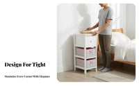 Space-Saving Narrow Rattan Nightstand Slim contour Side Cabinet Woven Drawer Front Household Furniture Minimalist and design for Apartment Dwellers, Students, homeowners, Bedroom, Tight areas, Dorm Room, Office