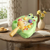 Whack-Atarget Game Interactive Whack-Atarget Game with Hammers Pounding Toy with Hammer Sound Pounding Toy Compact for Children