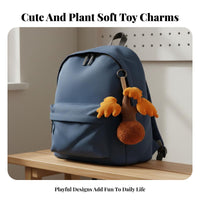 Soft Keychain Adorable Pendant Soft Stuffed Bag Accessory Charm for Students, Teens, Schoolbag, Backpack, Purse