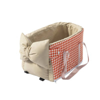 Pet Car Carrier with Cushion Soft-Sided Cat Booster Seat Removable for Cats