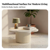 Artistic Design Flower-Shaped Side Table distinctive Shape Flower-Shaped End Table Minimalist aesthetic House Furnishing lively Color for Interior Designers, Homeowners, Students, Living Room, Boutique Hotel, Bedroom, Reception Area
