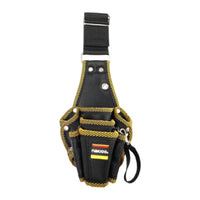Multi-Pocket Quick-Release Tool Pouch Heavy-Duty Belt Tool Pouch Compact Reinforced for Electricians, Carpenters, Plumbers, Construction Sites, Home Repairs, Workshops