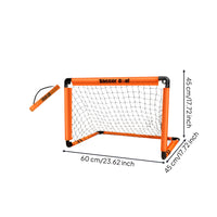Foldable Soccer Goal Storage Bag Foldable Soccer Practice Net System for Training