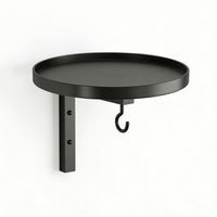 Wall-Mounted Bird Bath with Hook Metal Wall Bird Bath Long-Lasting for Patio