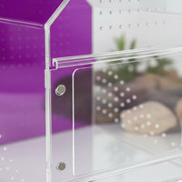 Breathable Design Jumping Arachnid Enclosure Easy Assembly Breeding Box Terrarium