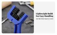 4 Pieces Bike Chain Cleaner Tool Set Multi-Purpose Brushes