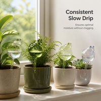Automatic Gravity Drip Plant Waterer for Indoor/Outdoor Plants