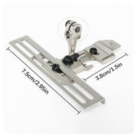 Overlock Presser Foot Metal Slotted Guide Presser Foot Attachment Even Seams