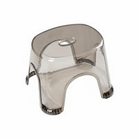 Multifunctional Clear Acrylic Stool Easy to Clean Transparent U-Shaped Stool adaptable Use Small Bench Space-Saving for Children, Design aficionados, homeowners, Bathroom, Living Room, Entryway, Bedroom