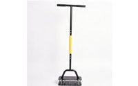 Metal Tines Manual Lawn Aerator T-Shaped Handle Coiled Lawn Aerator