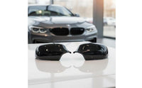 2 Pieces Side View Mirror Cap Direct Replacement Rearview Mirror Cap Easy Installation Car Exterior Accessory for Home Mechanics