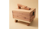 Shoe Care Box Hinged Shoe Care Kit Rectangular Kit for Closet