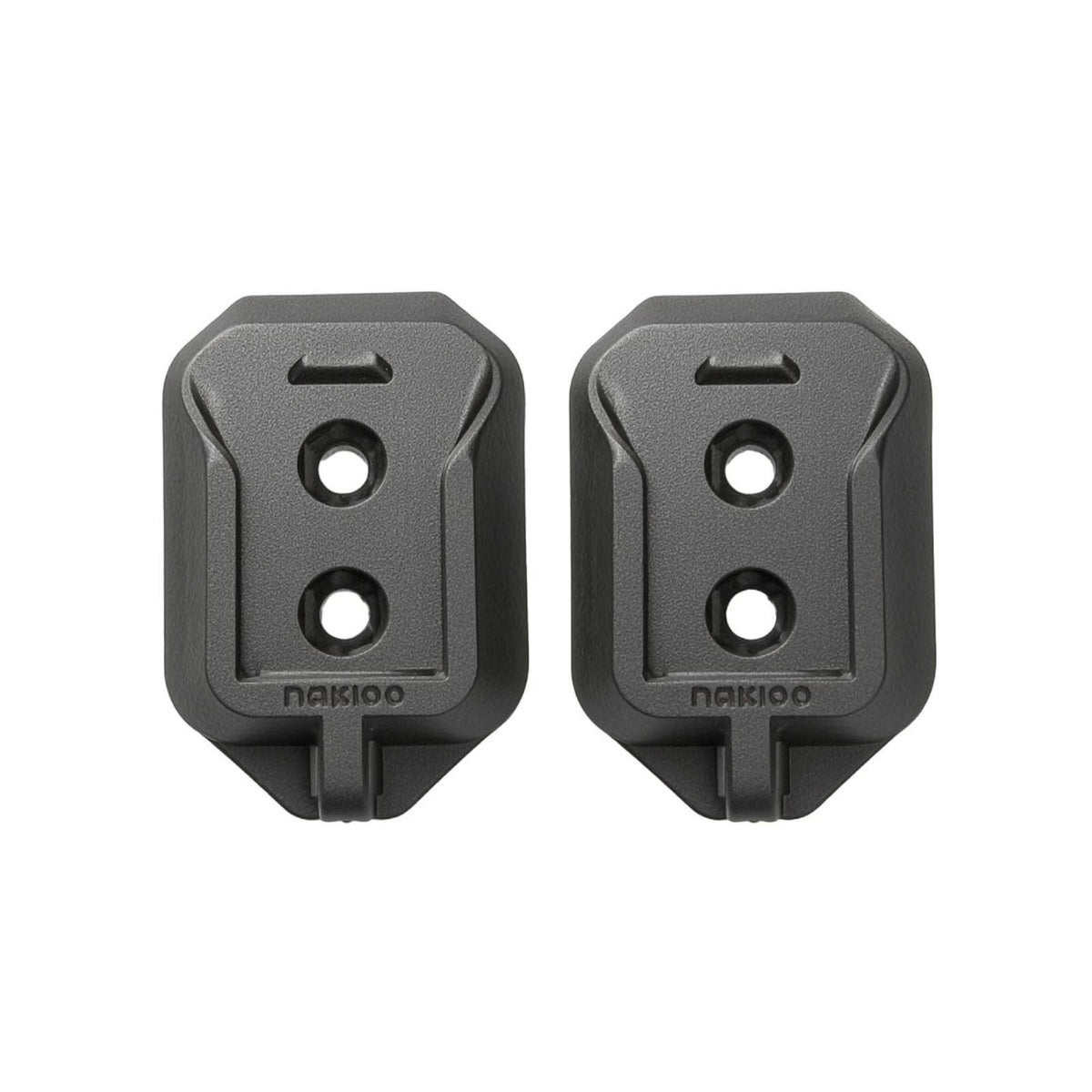 2 Pieces Compact Quick-Hang Bracket Secure Bracket with Screws Multipurpose Tool Hanger Heavy-Duty for Workshop