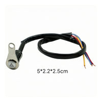 Metal Motorcycle Handlebar Switch with Bracket Compact Self-Locking Double-Flash Switch Practical Waterproof for Bikers