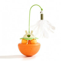 Cat Toy with Spring Wand Indoor Cat Teaser Long-Lasting for Kittens
