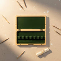 Oboe Reeds Storage Box Smooth Finish Solid Wood Woodwind Storage Box Compact and Portable Woodwind Accessory for Orchestra
