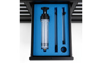 Plunger Pump Oil Extractor Versatile-Use Brake Fluid Plunger Pump Oil Suction Manual Fluid Convey Pump for DIY Hobbyists