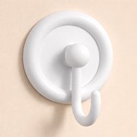 Strong Adhesive Wall Hooks No Drill, Traceless Sticky for Kitchen Storage Heavy Duty Homeowners Organizer, 5kg Weight Capacity