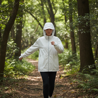 Women's UPF 50+ Sun Protection Hoodie - Ice Silk, Thin, Long Sleeve, UV Resistant, Breathable Cardigan for Outdoor Summer
