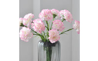 Artificial Carnation Lifelike Appearance Single Stem Artificial Carnation Full Blossom Decor Decoration for Crafters