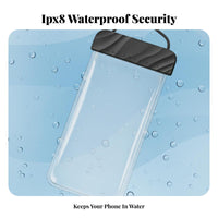 Waterproof Mobile Protector High Clearness Underwater Phone Case Aquatic Design Mobile Accessory for Swimmers, Outdoor Enthusiasts, Diving, Beach