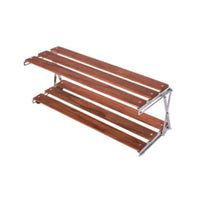 Foldable Camping Shelf Multifunctional Portable Storage Rack Heavy Duty Portable Outdoor Organizer for Desktop